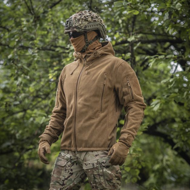 M-Tac куртка флисовая Windblock Division Gen.2 Coyote