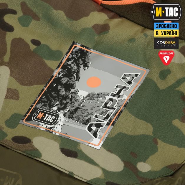 M-Tac куртка зимняя Alpha Gen.IV Pro Primaloft Multicam
