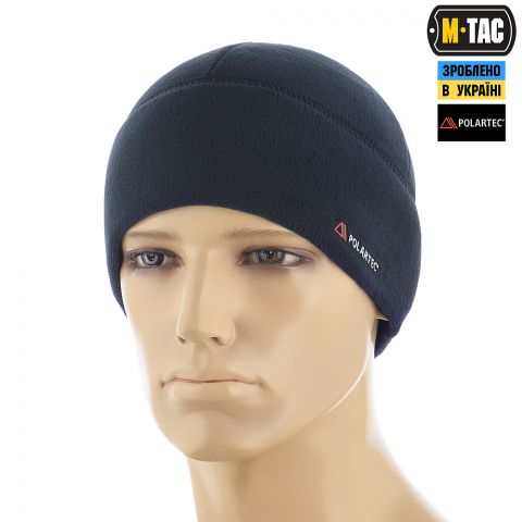 M-Tac шапка Watch Cap флис Light Polartec Dark Navy Blue