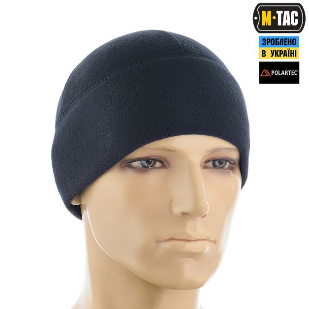 M-Tac шапка Watch Cap флис Light Polartec Dark Navy Blue