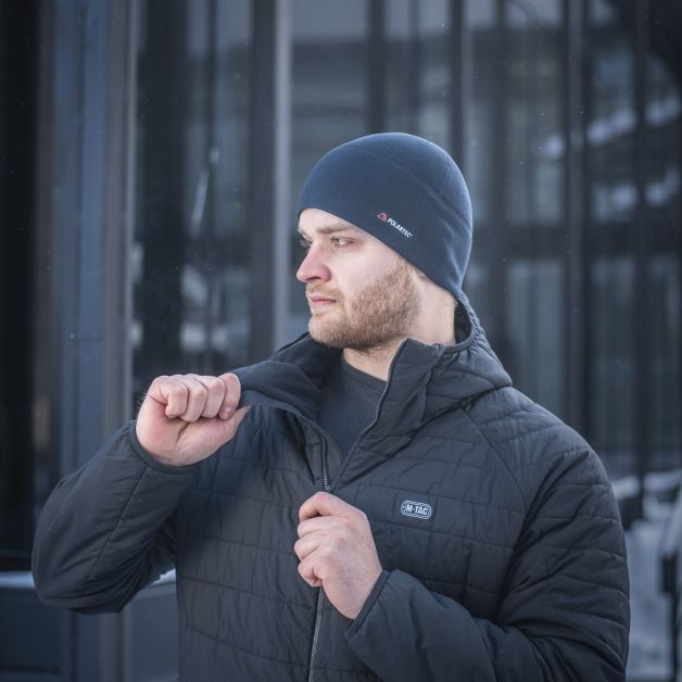 M-Tac шапка Watch Cap флис Light Polartec Dark Navy Blue