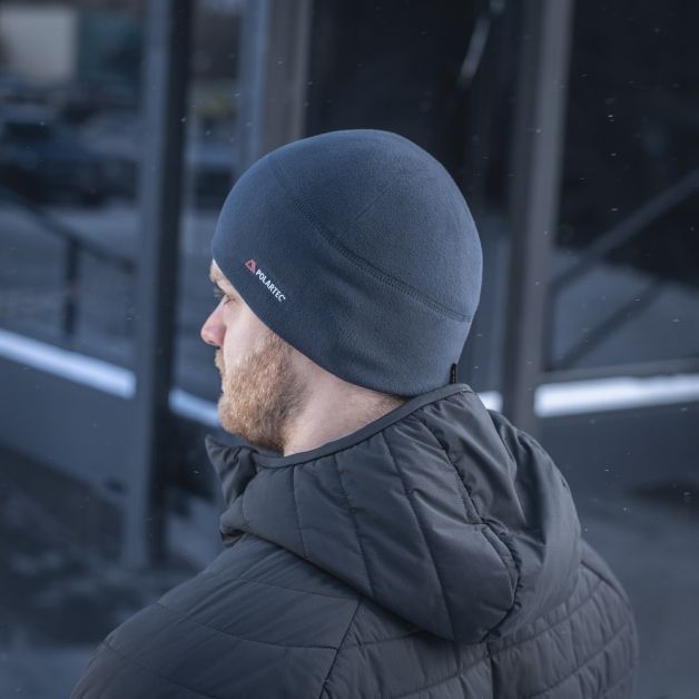 M-Tac шапка Watch Cap флис Light Polartec Dark Navy Blue