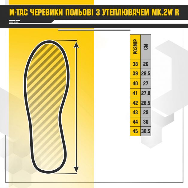 M-Tac ботинки полевые с утеплителем Mk.2W R Gen.II Black