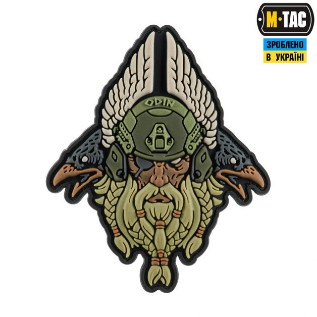 M-Tac нашивка Odin Tactical 3D PVC Olive