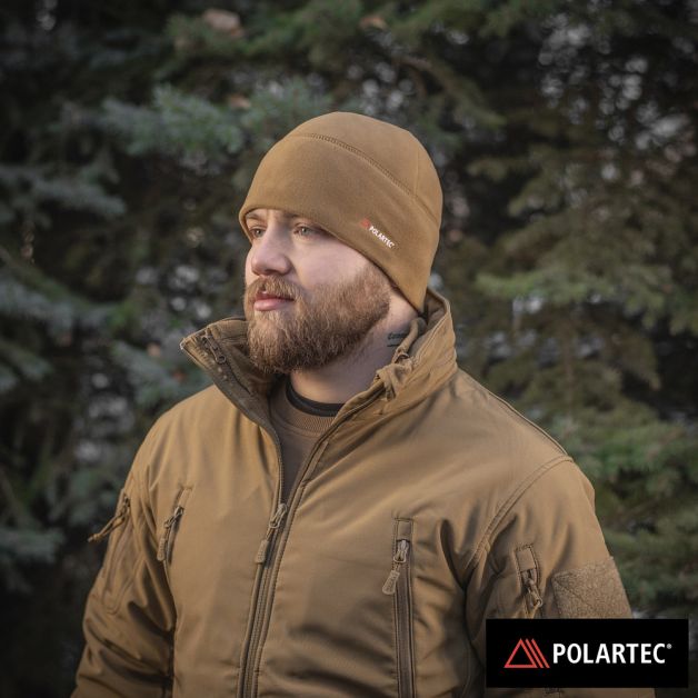 M-Tac шапка Watch Cap флис Light Polartec Coyote