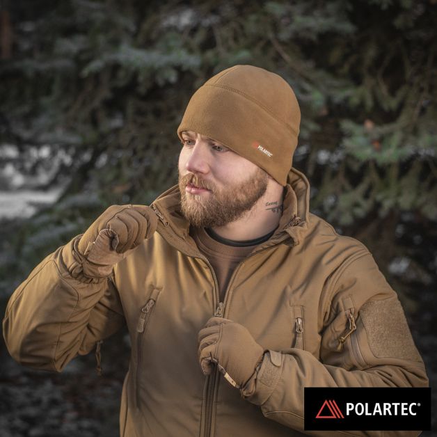 M-Tac шапка Watch Cap флис Light Polartec Coyote