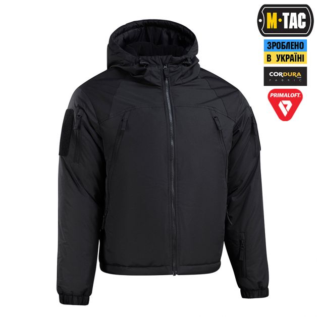 M-Tac куртка зимняя Alpha Gen.III Pro Primaloft Black