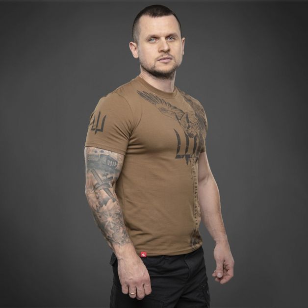 SvaStone футболка Strix Ultionis coyote