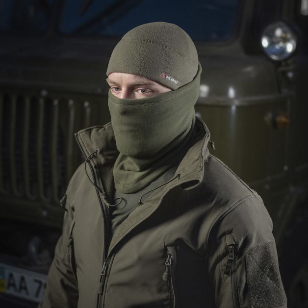 M-Tac шарф-труба анатомический Polartec Army Olive
