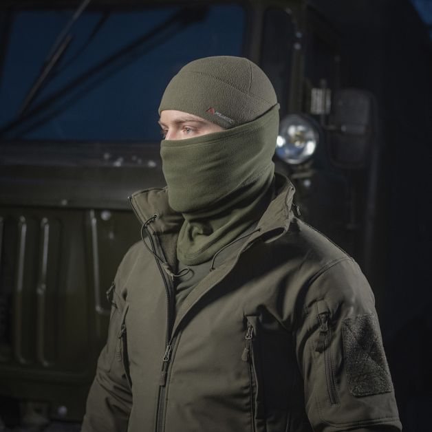 M-Tac шарф-труба анатомический Polartec Army Olive