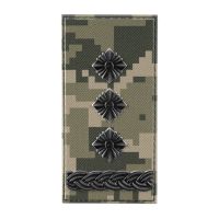 Погон ПВХ об’ємний підполковник ММ14