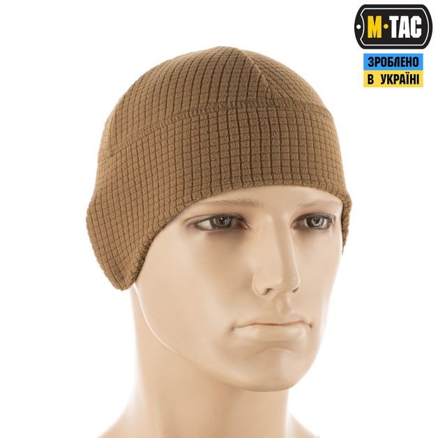M-Tac шапка-подшлемник Gen.II флис рип-стоп Coyote Brown