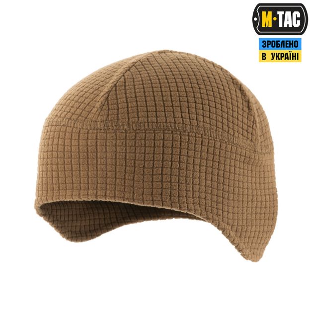 M-Tac шапка-подшлемник Gen.II флис рип-стоп Coyote Brown