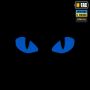 M-Tac нашивка Tiger Eyes Laser Cut (пара) Black/Blue/GID