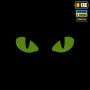 M-Tac нашивка Tiger Eyes Laser Cut (пара) Multicam/Yellow/GID