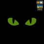 M-Tac нашивка Tiger Eyes Laser Cut (пара) Coyote/Yellow/GID