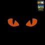 M-Tac нашивка Tiger Eyes Laser Cut (пара) Black/Red/GID