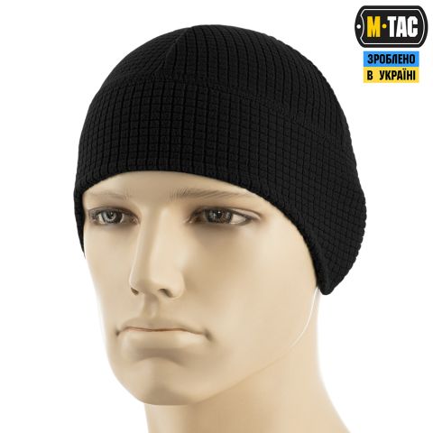 M-Tac шапка-подшлемник Gen.II флис рип-стоп Black