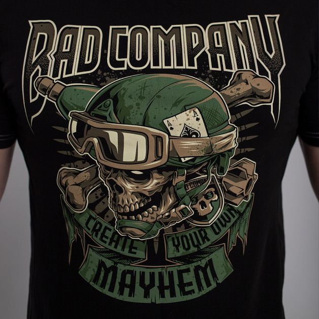 Bad Company футболка Warhead