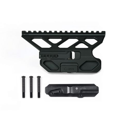 Крук комплект Ластівчин хвіст для АК (9U028) Black + Бічний крон для АК швидкоз'ємний (2U072) Black