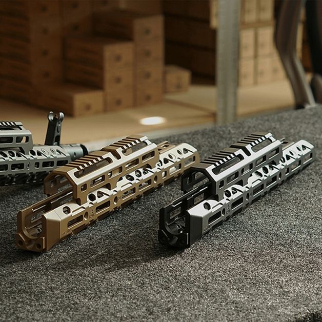 Крук цевье для АК длинное с креплением M-Lok и длинным верхним мостом Coyot
