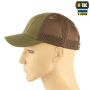 M-Tac бейсболка тактическая с сеткой Elite Flex Dark Olive