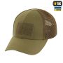 M-Tac бейсболка тактическая с сеткой Elite Flex Dark Olive