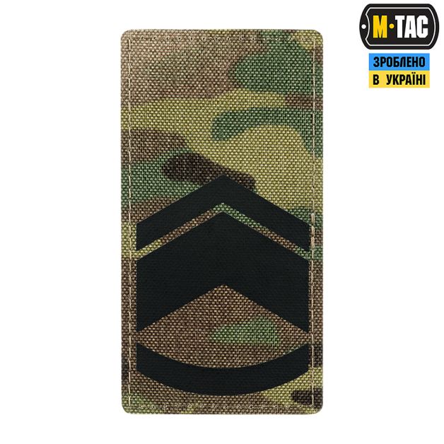 M-Tac погон на липучке мастер сержант Multicam