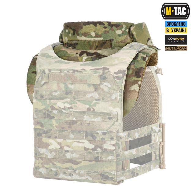 M-Tac Горжет с баллистическими пакетами 1 класс защиты Elite Gen.II Multicam