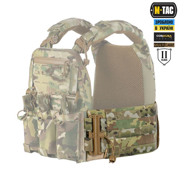 M-Tac камербанд с баллистическими пакетами 2 класс для Cuirass Elite Multicam