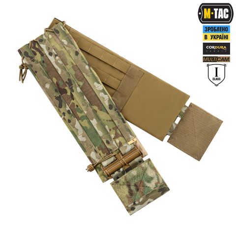 M-Tac камербанд с баллистическими пакетами 1 класс для Cuirass Elite Multicam