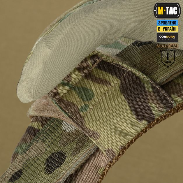 M-Tac Горжет совместимый с активными наушниками 1 класс защиты Elite Multicam