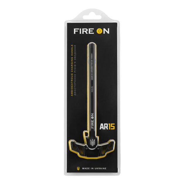 Fire On Ручка двухсторонняя для взведения АR-15 Black