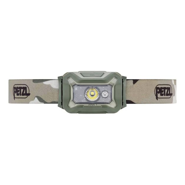 Petzl фонарь налобный ARIA 1 RGB camo