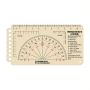 Ecopybook Tactical линейка Protractor NATO "Chicken"