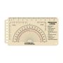 Ecopybook Tactical линейка Protractor UA "Chicken"