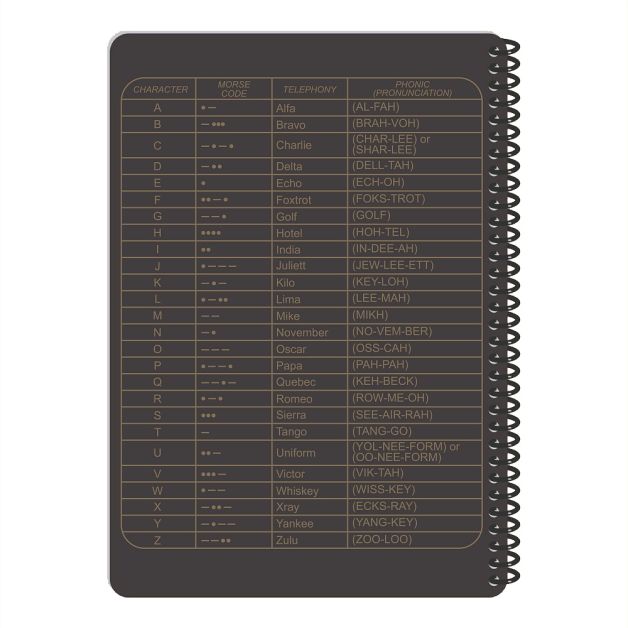 Ecopybook Tactical Блокнот Старшого офіцера батареї