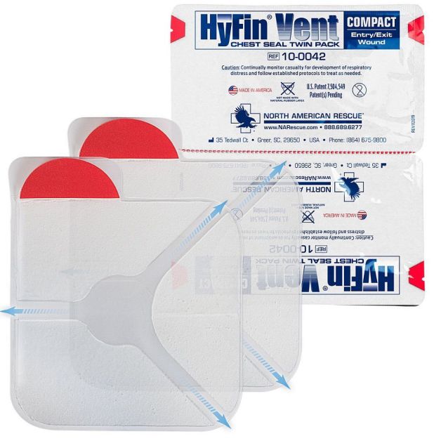 HYFIN Vent Compact оклюзійна наліпка (з клапаном)