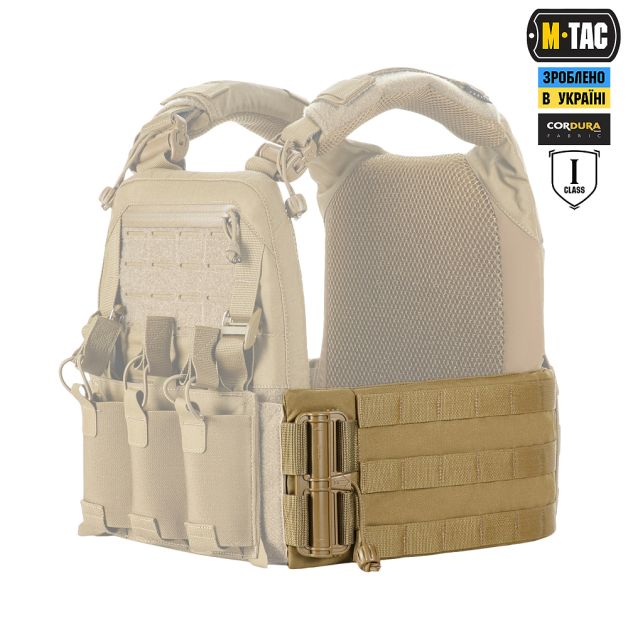 M-Tac камербанд с баллистическими пакетами 1 класс для Cuirass Elite Coyote