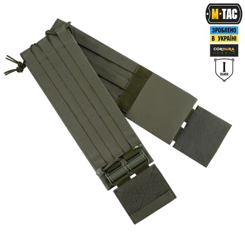 M-Tac камербанд с баллистическими пакетами 1 класс для Cuirass Elite Ranger Green