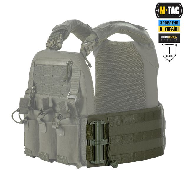 M-Tac камербанд с баллистическими пакетами 1 класс для Cuirass Elite Ranger Green