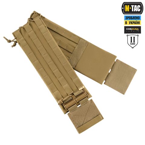 M-Tac камербанд с баллистическими пакетами 2 класс для Cuirass Elite Coyote