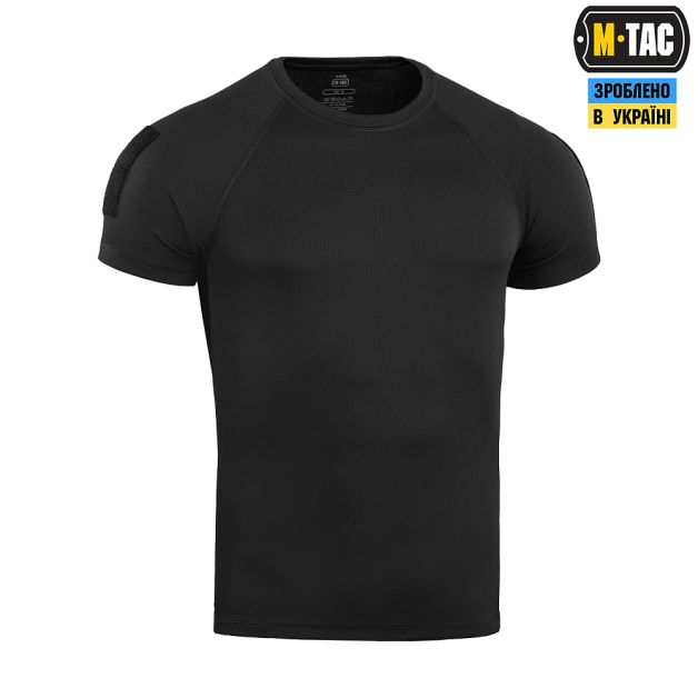 M-Tac футболка реглан потоотводящая тактическая Summer Black