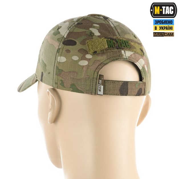 M-Tac бейсболка тактическая Азов NYCO Extreme Multicam
