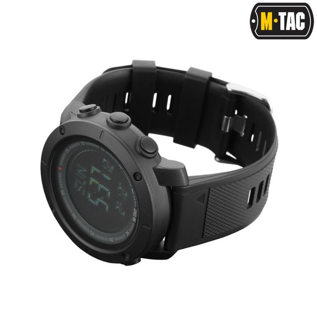 M-Tac часы тактические с компасом 2095 Black