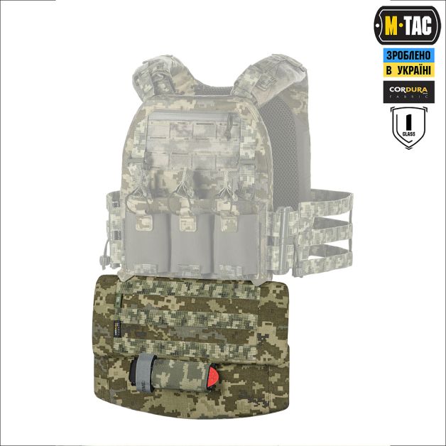 M-Tac защита живота с баллистическим пакетом 1 класс защиты MOLLE MM14
