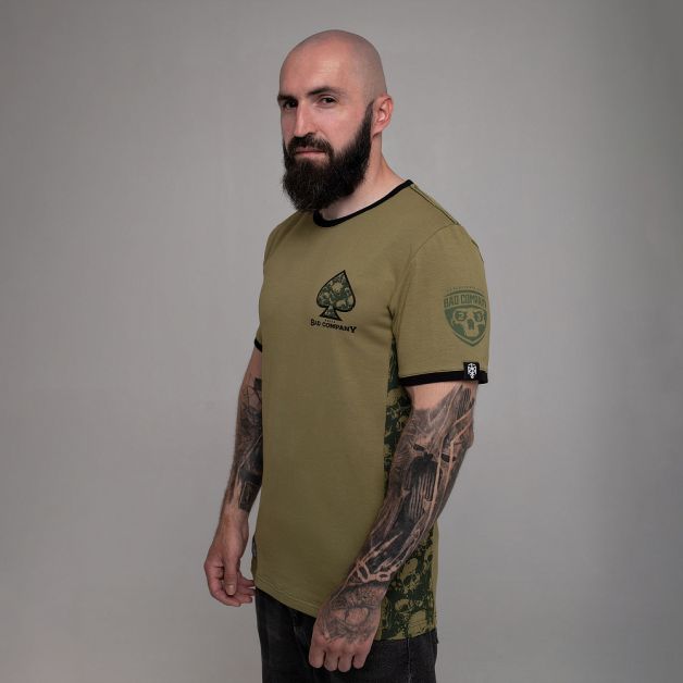 Bad Company футболка Soul Hunter v.2 olive