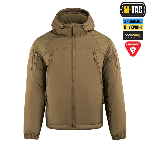 M-Tac куртка зимняя Alpha Gen.III Pro Primaloft Coyote Brown