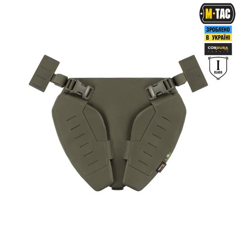M-Tac Баллистическая защита паха Groin Protection 1 класс защиты Ranger Green