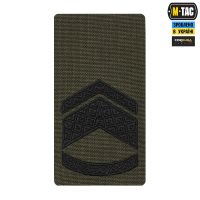 M-Tac погон на липучці Майстер сержант (вишивка) Ranger Green